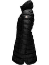 Women's Flammette Long Down Padding Black - MONCLER - BALAAN 5