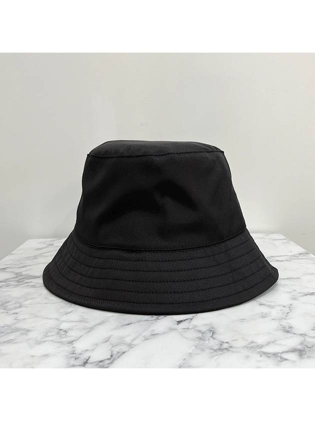 Logo Bucket Hat Black - AMI - BALAAN 4