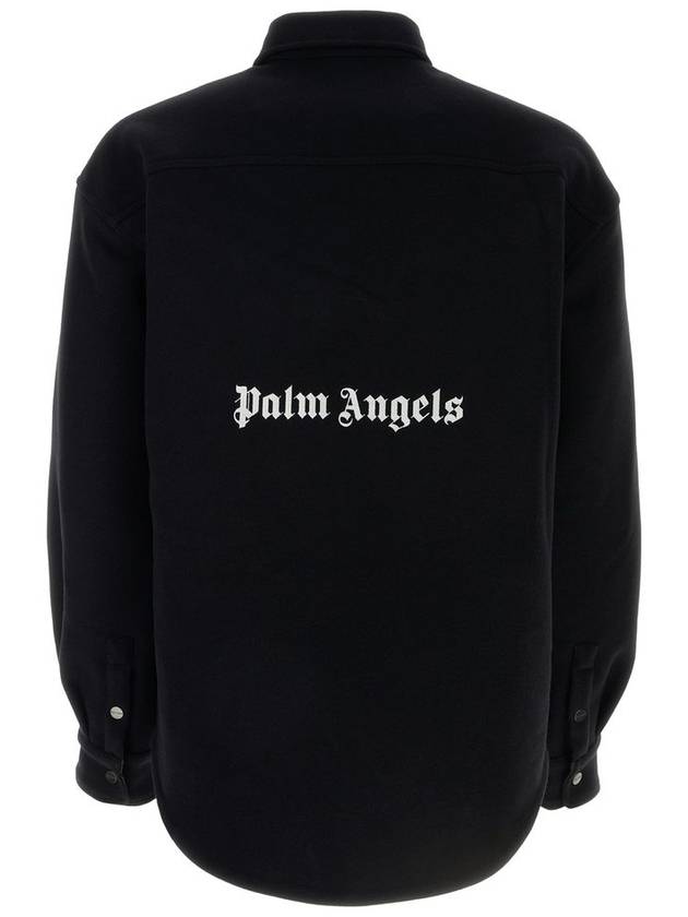 Long Sleeve Shirt PMES012F23FAB002 1001 - PALM ANGELS - BALAAN 3