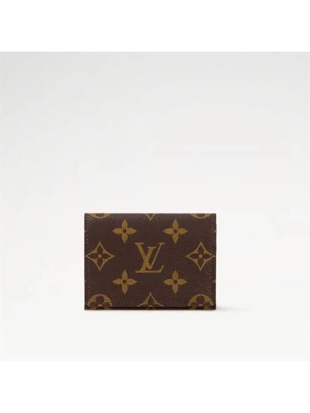 Enveloppe Carte De Visite Monogram Card Wallet Brown - LOUIS VUITTON - BALAAN 2