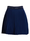 Golf Wear Uncut Chiffon Pleated Skirt Navy - J JANE - BALAAN 2