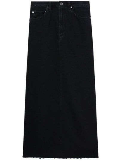 Long Skirt A91111139 RMTCH BLACK - AGOLDE - BALAAN 2