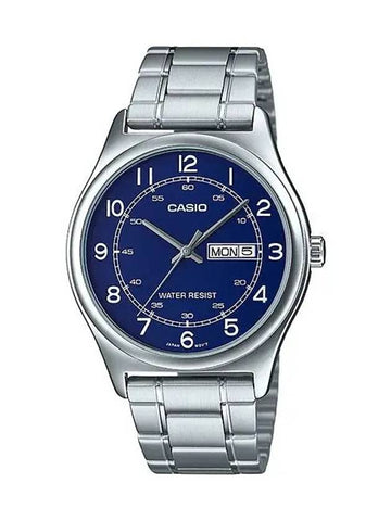 Men's Metal Wrist Watch MTPV006D2B - CASIO - BALAAN 1