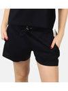 Logo Patch Cotton Shorts Navy - MONCLER - BALAAN 3