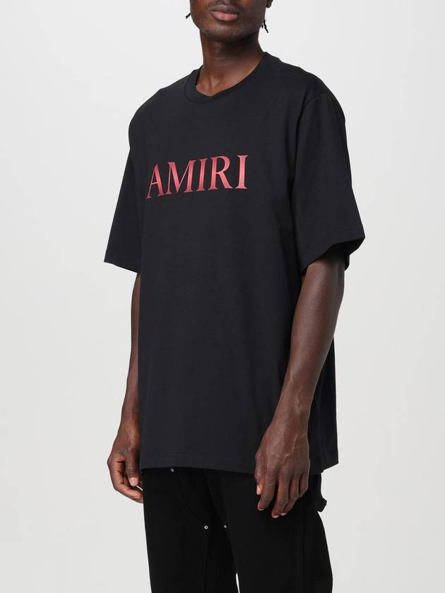 T-shirt Amiri in cotone con logo - AMIRI - BALAAN 4