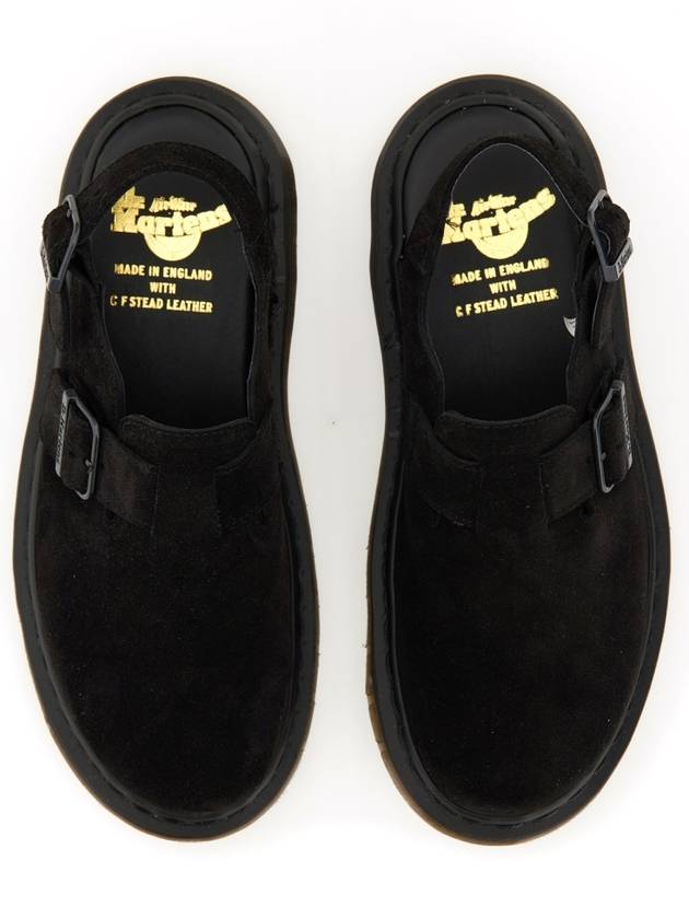 George Repello Suede Sandals Black - DR. MARTENS - BALAAN 4