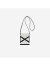 Micro Curve Cross Bag Ivory Black - ALEXANDER MCQUEEN - BALAAN 1