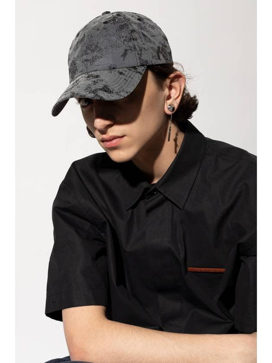 Distressed Reflective Ball Cap Black - Y-3 - 2