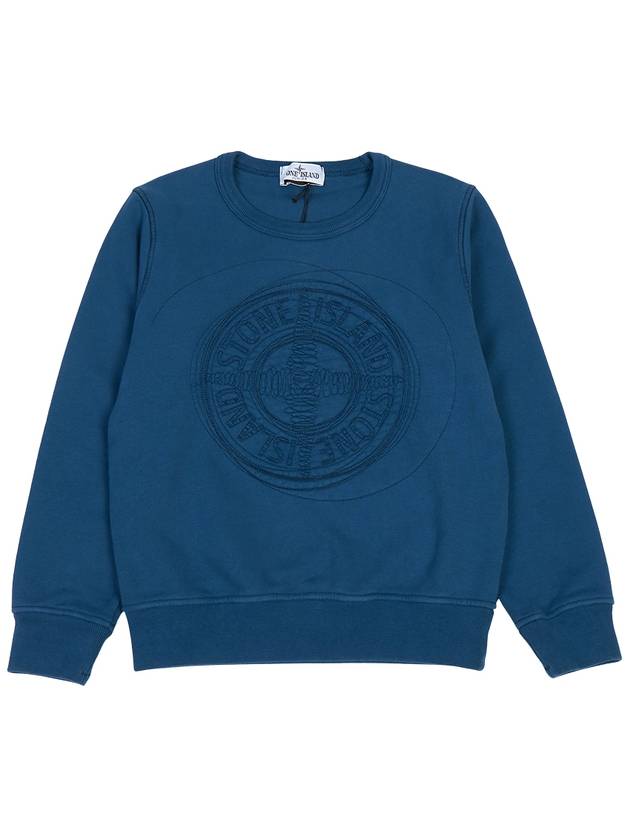 Kids brushed sweatshirt 791662320 V0022 6A8A - STONE ISLAND - BALAAN 1