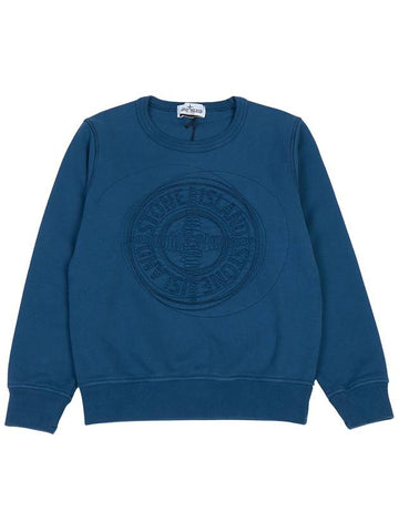 Kids brushed sweatshirt 791662320 V0022 6A8A - STONE ISLAND - BALAAN 1