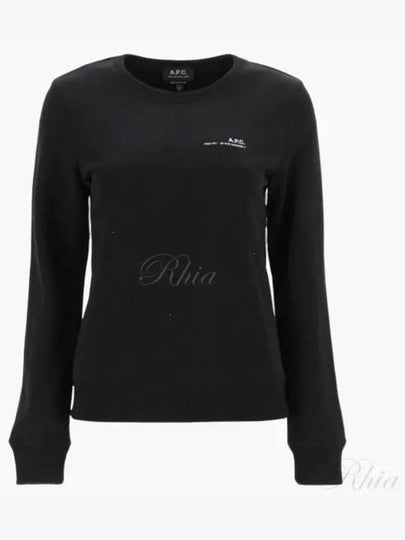 Women's Item F Sweatshirt Black - A.P.C. - BALAAN 2