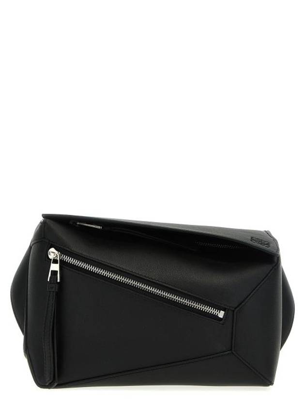 Puzzle Small Calfskin Belt Bag Black - LOEWE - BALAAN 2