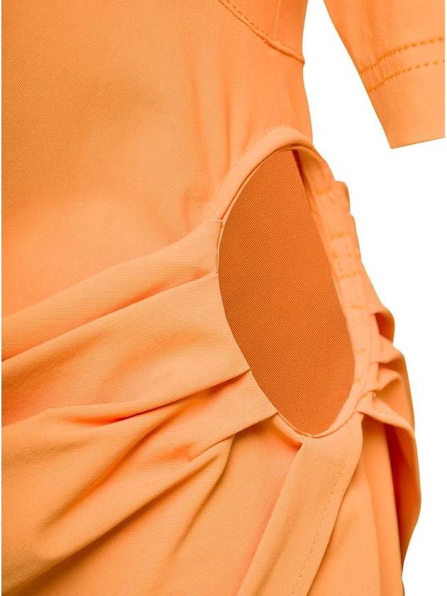 Short Dress 231DR0531084750 Orange - JACQUEMUS - BALAAN 4