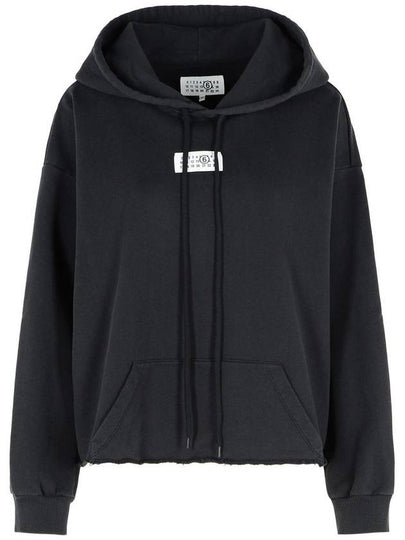 Number Logo Hoodie Black - MAISON MARGIELA - BALAAN 2