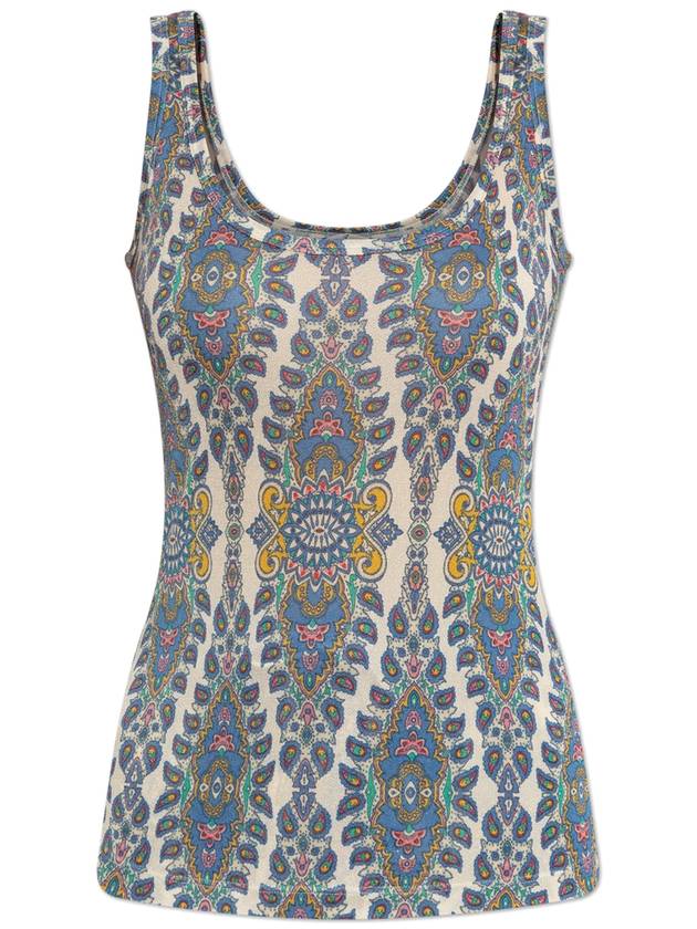 Etro Strappy Top, Women's, Blue - ETRO - BALAAN 1