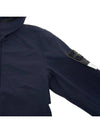 Wappen Patch Soft Shell Hooded Jacket Navy - STONE ISLAND - BALAAN 5