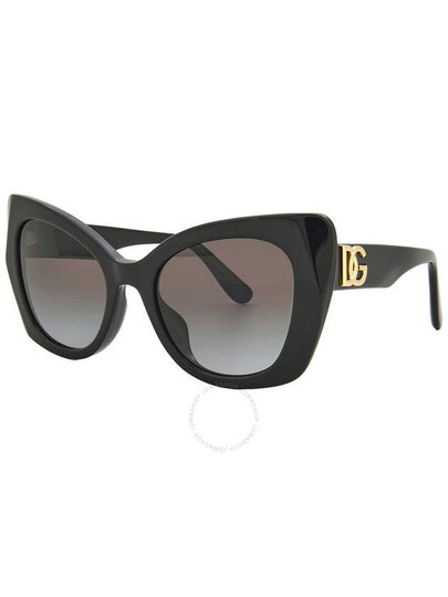 Dolce and Gabbana Grey Gradient Butterfly Ladies Sunglasses DG4405F 501/8G 53 - DOLCE&GABBANA - BALAAN 2