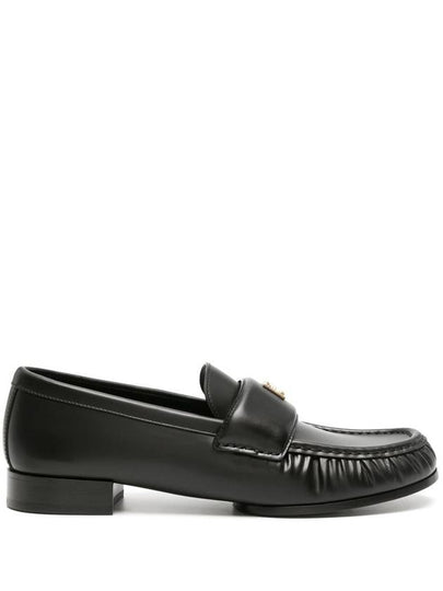 4G Leather Loafers Black - GIVENCHY - BALAAN 2