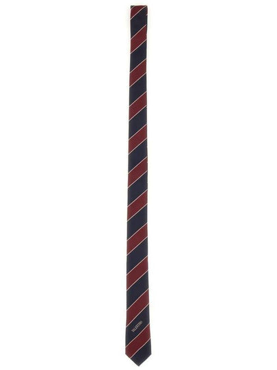 Silk Stripe Tie - VALENTINO - BALAAN 2