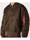 MA 1 Jacket MJM21000C1 CHOCOLATE - ALPHA INDUSTRIES - BALAAN 3