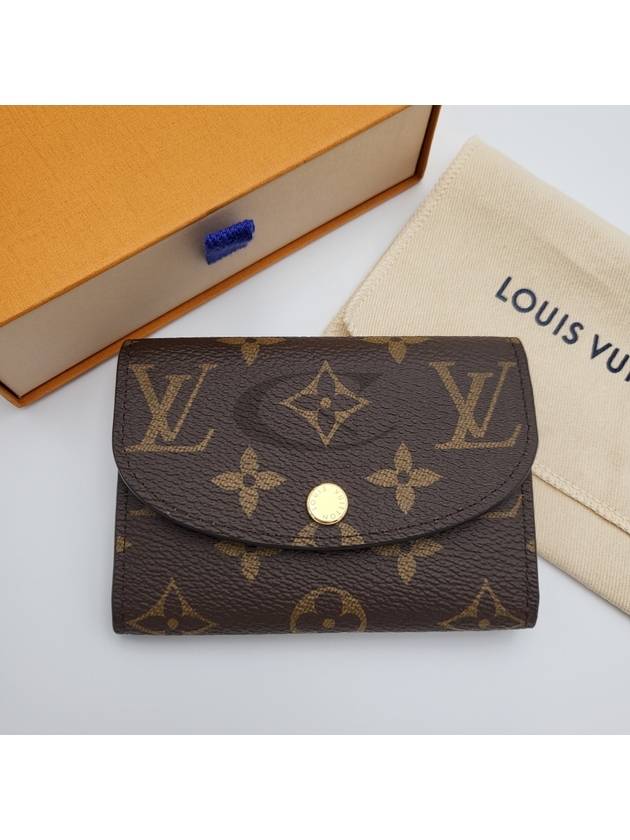 Rosalie Monogram Coin Wallet Fuchsia - LOUIS VUITTON - BALAAN 3