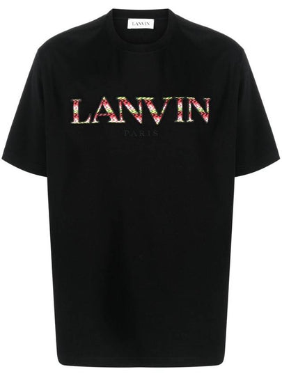 24FW T-Shirt RMTS0010J207A2310 Black - LANVIN - BALAAN 2