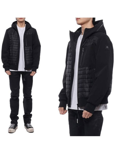 Sherwood Down Bomber Jacket Black - MOOSE KNUCKLES - BALAAN 2