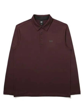 K2 BOOST Fall Striped Polo T shirt Wine - KATE - BALAAN 1