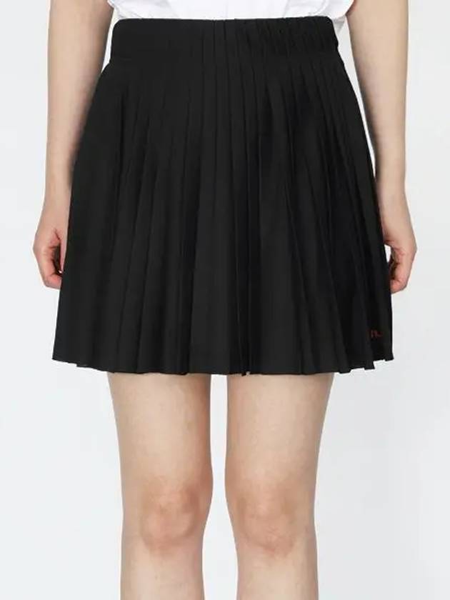 Gayle Golf Skirt Black - J.LINDEBERG - BALAAN 2