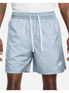 Sportswear Essential Woven Line Flow Shorts Pale Blue - NIKE - BALAAN 2