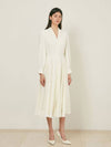 Alessandra ALESSANDRA Long Dress Ivory - AME - BALAAN 4