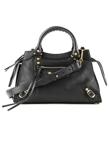 Neo Classic Small Shoulder Bag Black - BALENCIAGA - BALAAN 1