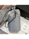 5AC Chain Calfskin Bucket Bag Light Blue - MAISON MARGIELA - BALAAN 5