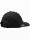 6 Panel Ball Cap Black - STONE ISLAND - BALAAN 4