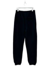 Logo Print Cotton Track Pants Black - IH NOM UH NIT - BALAAN 3