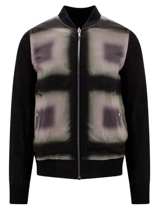 Jacket EDFU Reversible Jacket Black RU01C4790 TEJP2 0909P2 - RICK OWENS - BALAAN 4