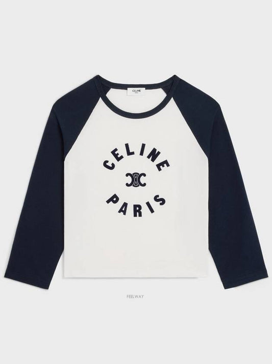 Triomphe T shirt Cotton Jersey - CELINE - BALAAN 1