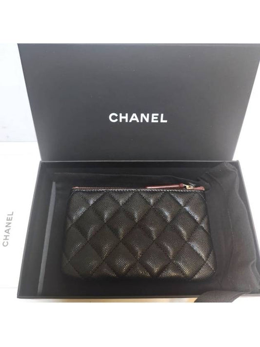 Classic small pouch mini black silver plate AP4020 - CHANEL - BALAAN 2