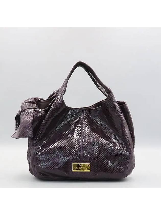 purple tote bag - VALENTINO - BALAAN 2