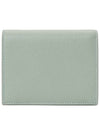 Gancini Compact Half Wallet Light Green - SALVATORE FERRAGAMO - BALAAN 3