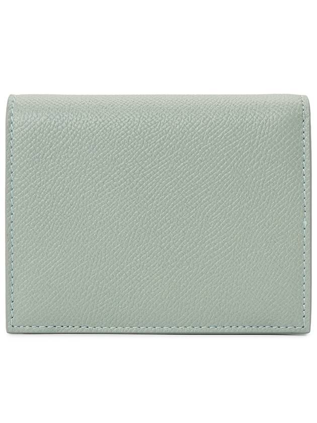 Gancini Compact Half Wallet Light Green - SALVATORE FERRAGAMO - BALAAN 3