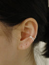 Silver matt twist Earcuff Silver matt twist earcuff - SOSOO - BALAAN 2