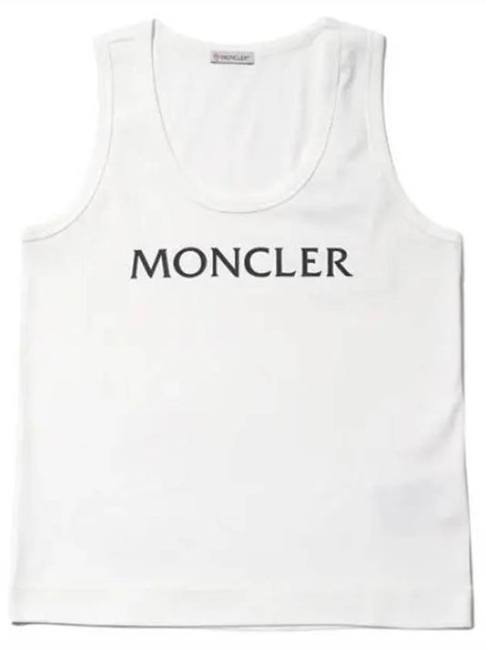 logo printing sleeveless tank top women - MONCLER - BALAAN 1