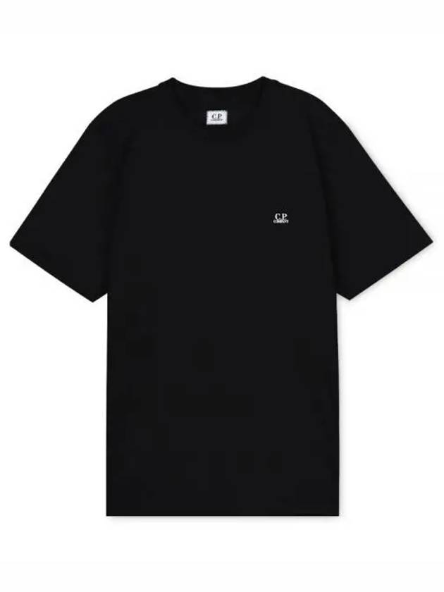 GoGGle Print Short Sleeve T Shirt Black - CP COMPANY - BALAAN 2