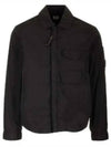 Chrome-R Pocket Over Long Sleeve Shirt Black - CP COMPANY - BALAAN 2