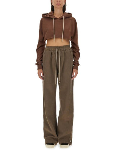 CROPPED SWEATSHIRT - RICK OWENS - BALAAN 1