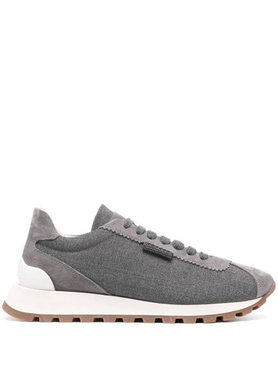 Runner low top sneakers gray - BRUNELLO CUCINELLI - BALAAN 2