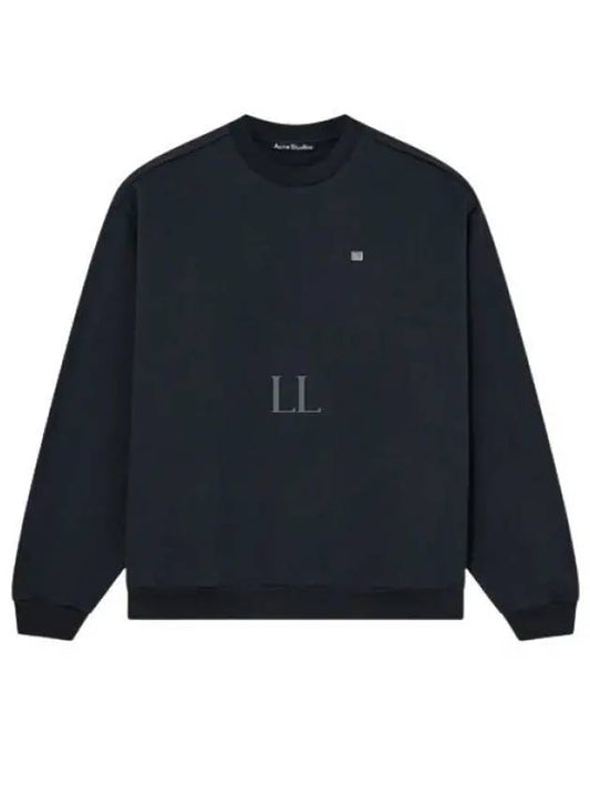 Face Logo Long Sleeve T-Shirt Black - ACNE STUDIOS - BALAAN 2