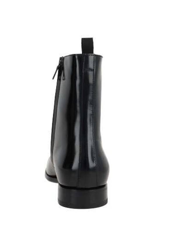 Square Toe Zip Ankle Boots - PRADA - BALAAN 4