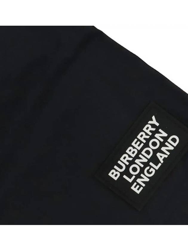 12th Anniversary Kids Logo Patch Swim Short Pants Black 8037053 - BURBERRY - BALAAN 4